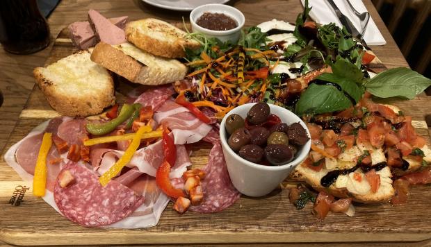 The Northern Echo: The antipasto board at Cavello\'s, a smorgasbord for two